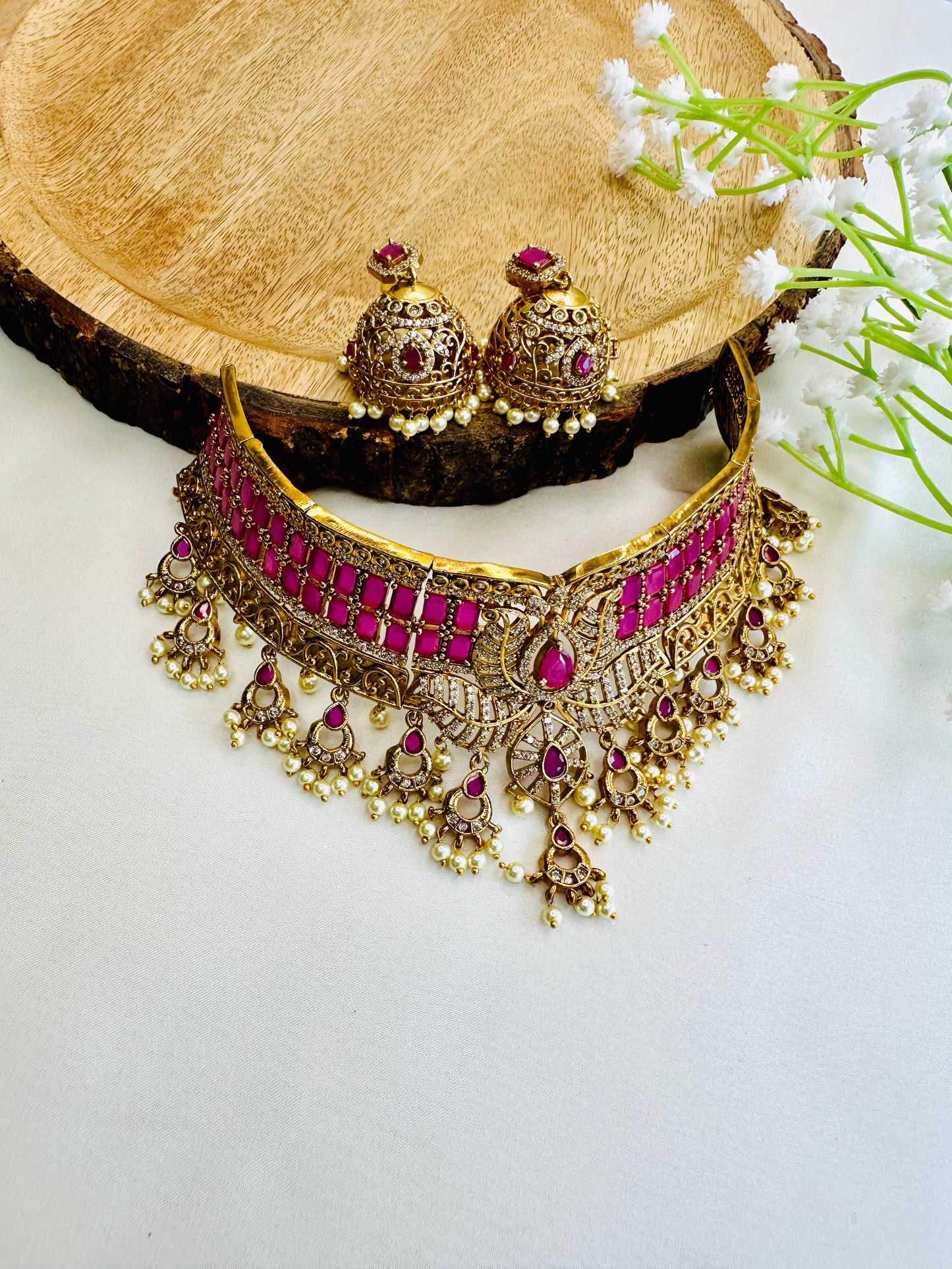 Lotus Choker Set