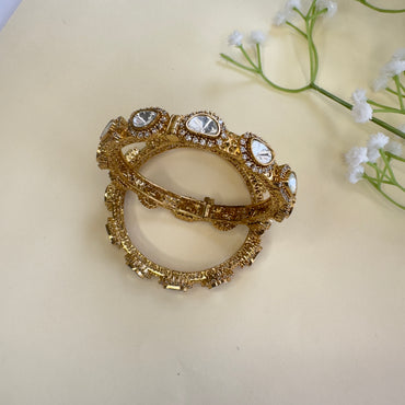 Moissanite openable Bangles