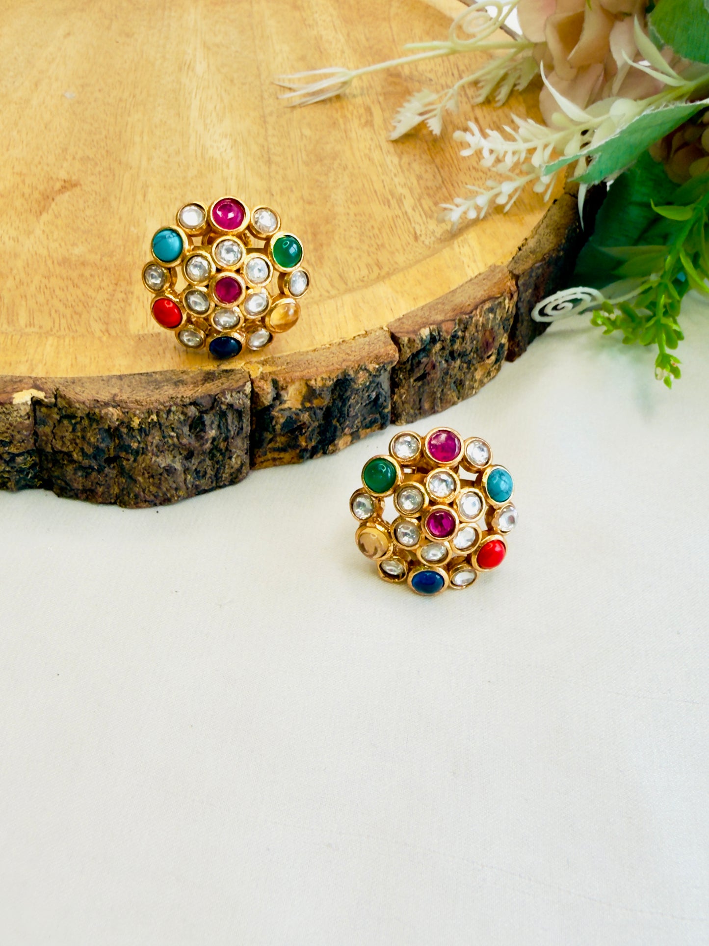 Multicolor Back Support Studs