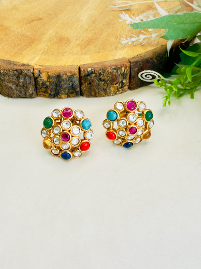 Multicolor Back Support Studs