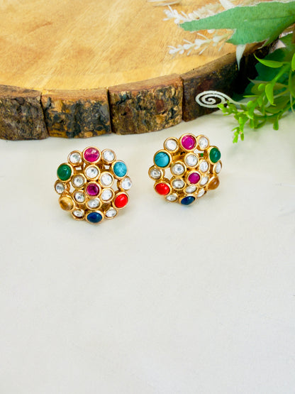 Multicolor Back Support Studs
