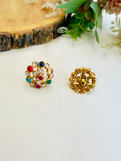 Multicolor Back Support Studs