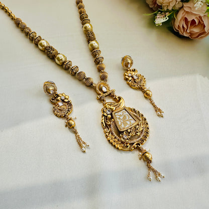 Thewa work Necklace Set