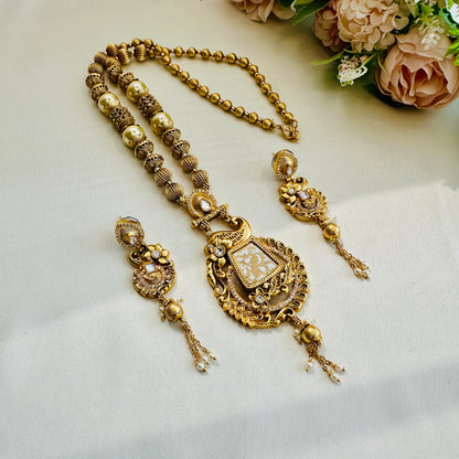 Thewa work Necklace Set