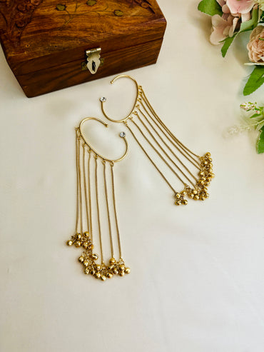 Ear cuff style Kashmiri Earrings