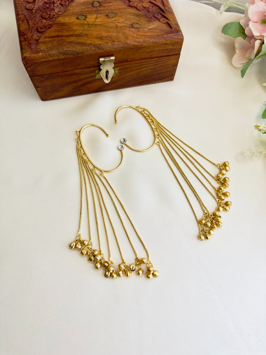 Ear cuff style Kashmiri Earrings