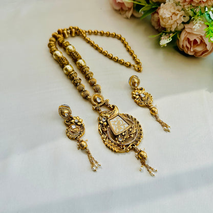 Thewa work Necklace Set