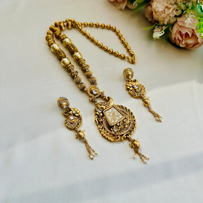 Thewa work Necklace Set