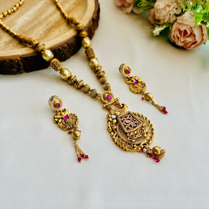 Thewa work Necklace Set