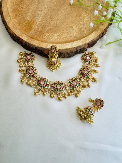Lotus Necklace Set