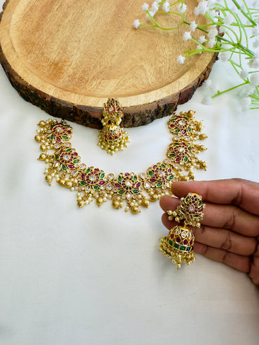 Lotus Necklace Set