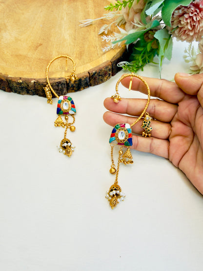 Multicolor Aamrapali Kashmiri Earcuff