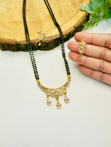 AD short Mangalsutra Set