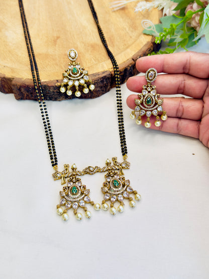 Victorian Polish long AD Mangalsutra