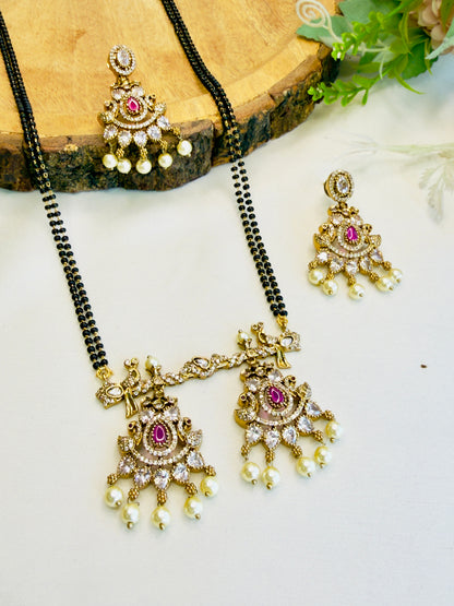 Victorian Polish long AD Mangalsutra