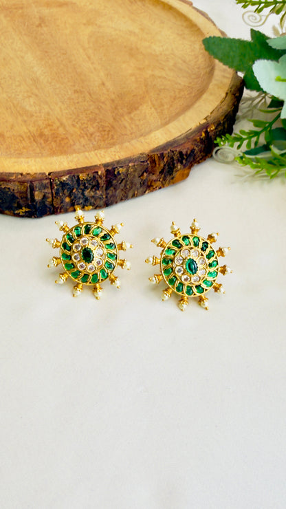 Kemp stone Stud Earrings