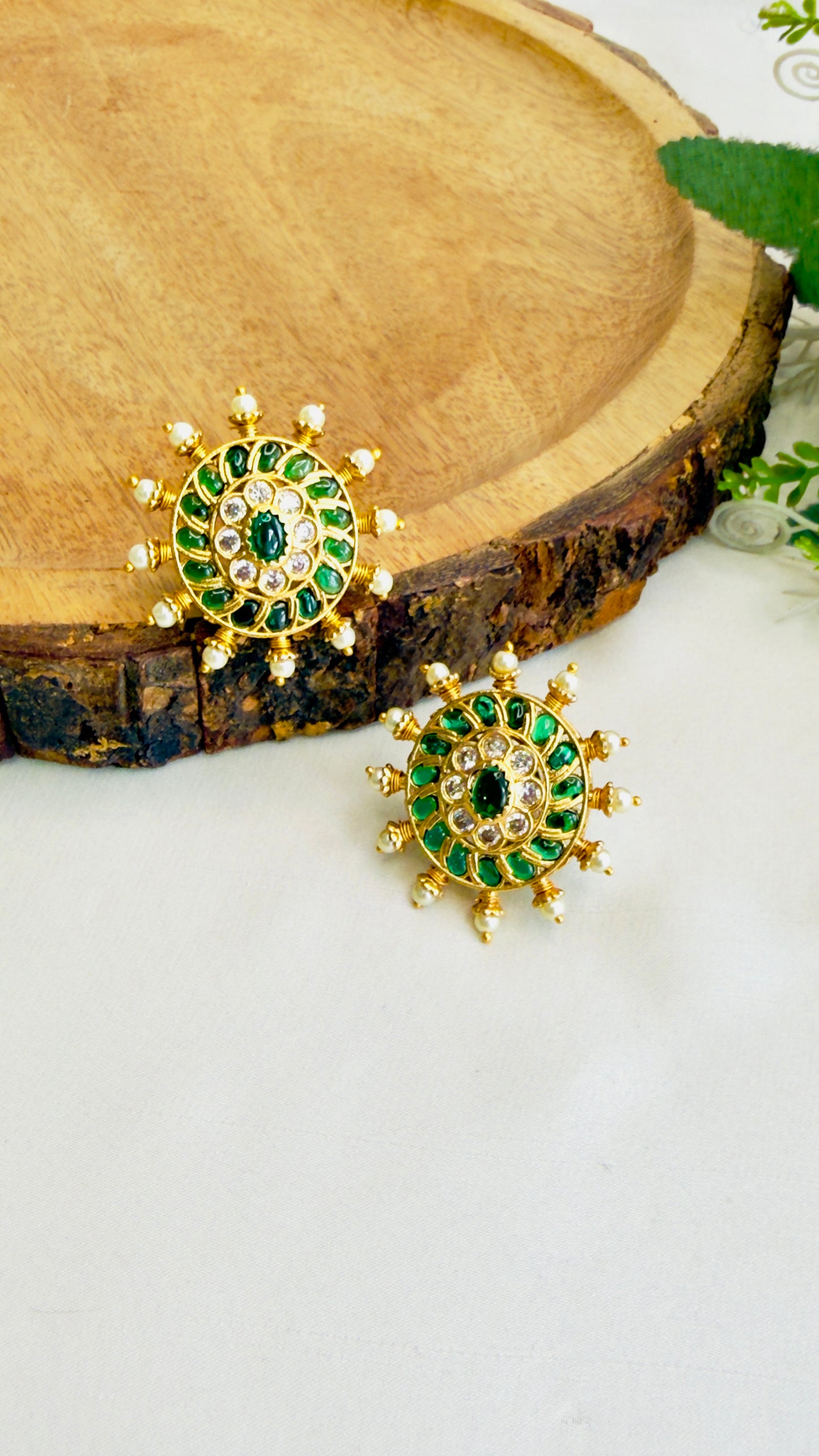 Kemp stone Stud Earrings