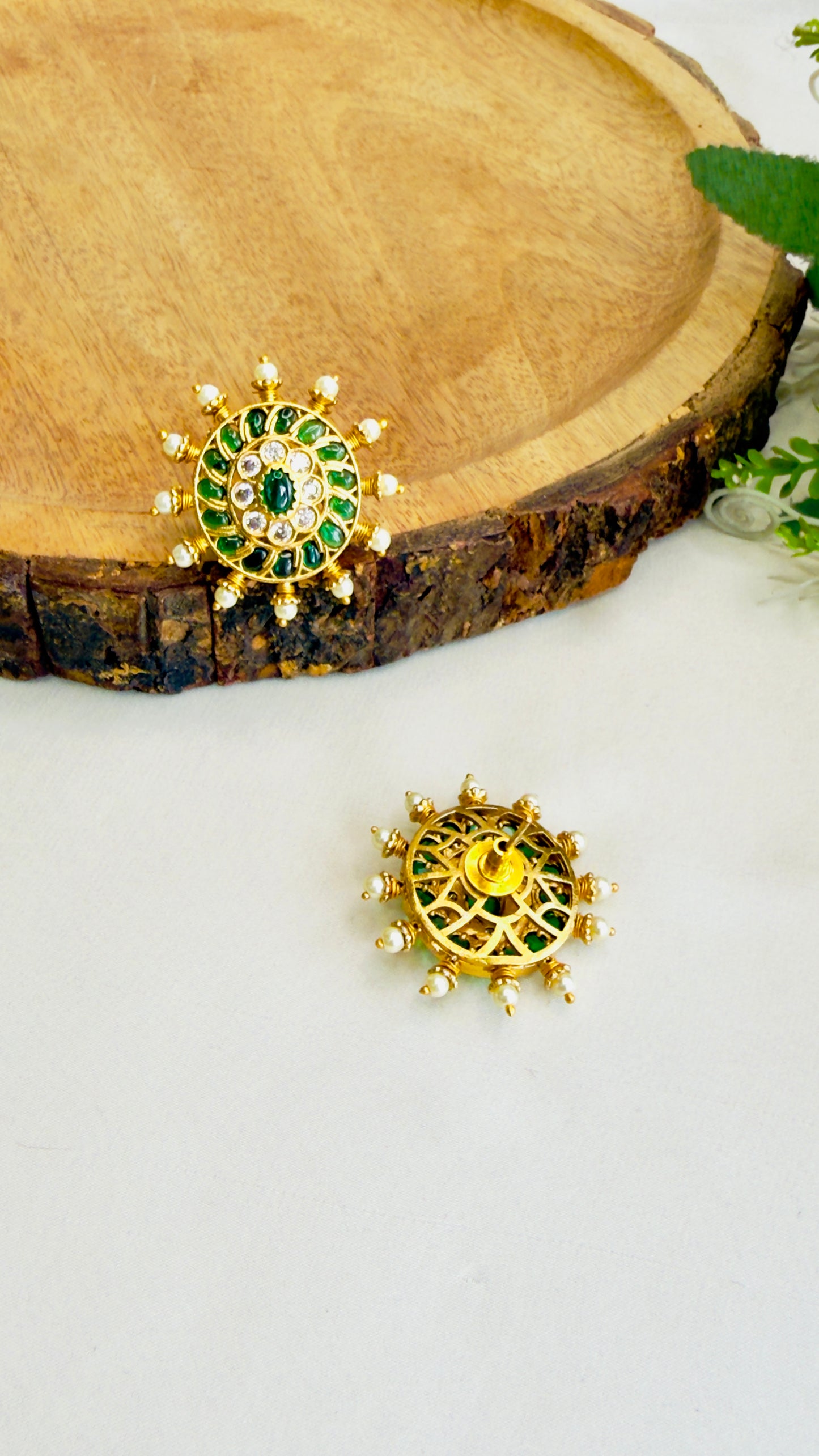 Kemp stone Stud Earrings