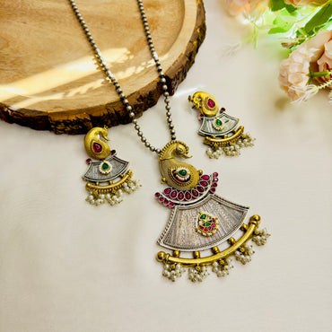 Peacock Necklace set