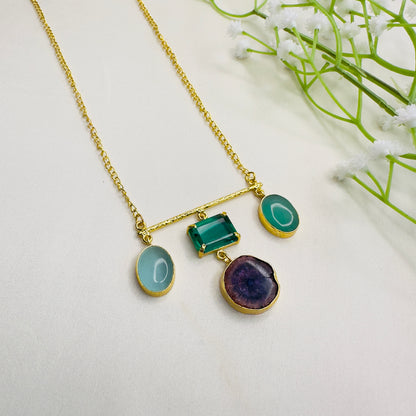 Multicolor Chain Pendant