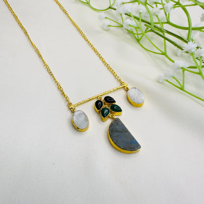 Multicolor Chain Pendant