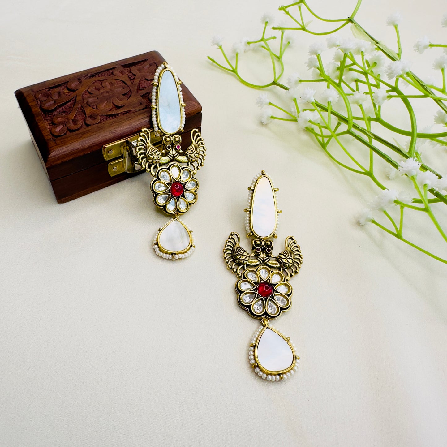 Mother Of Pearl Earrings