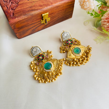 Beautiful Sea Green Earrings