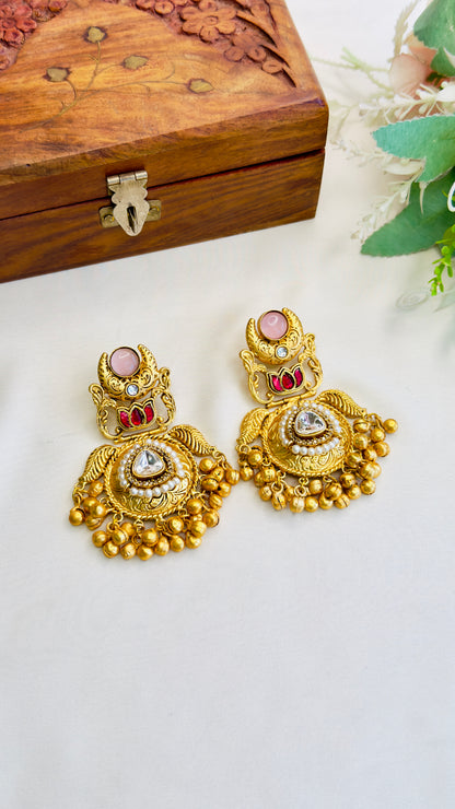 Moissanite Fusion Earrings