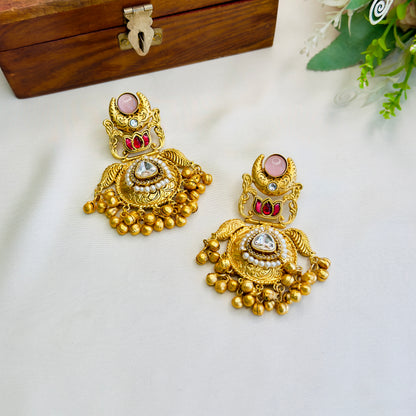 Moissanite Fusion Earrings