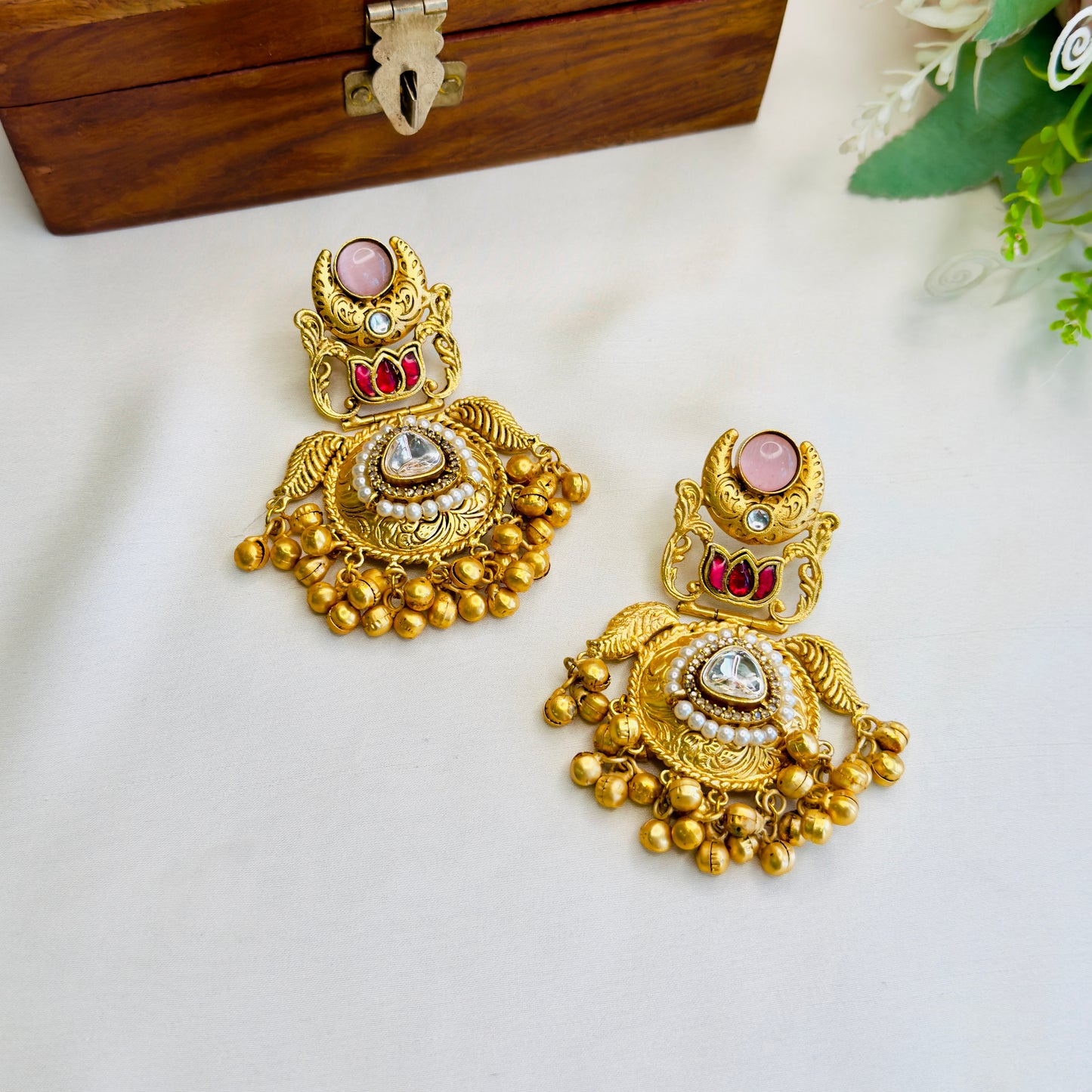 Moissanite Fusion Earrings