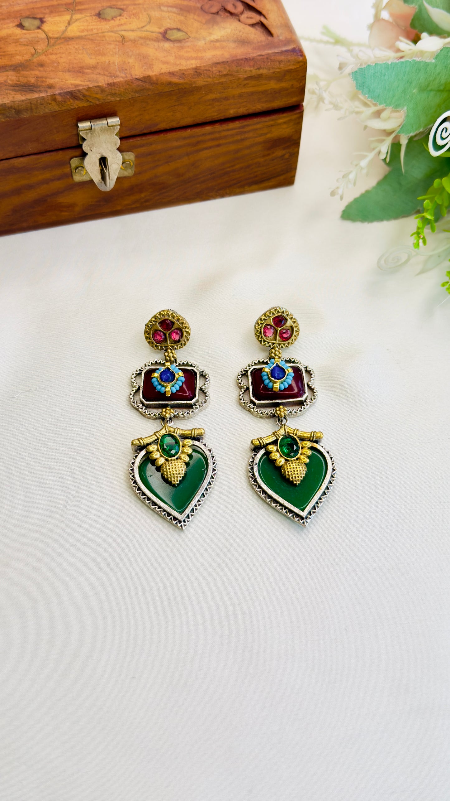 Silver Replica Danglers