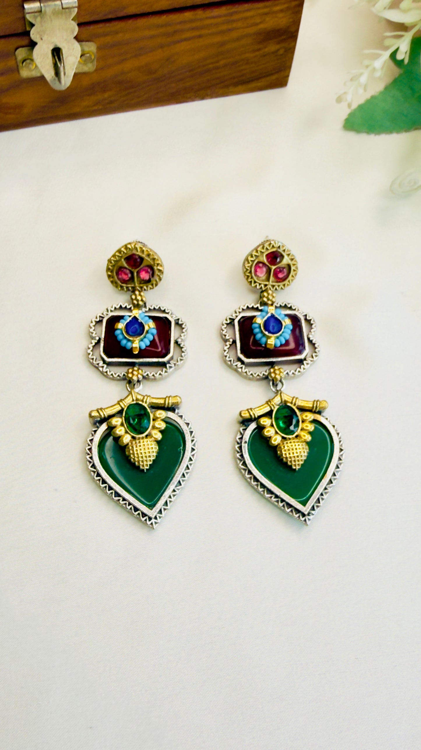Silver Replica Danglers