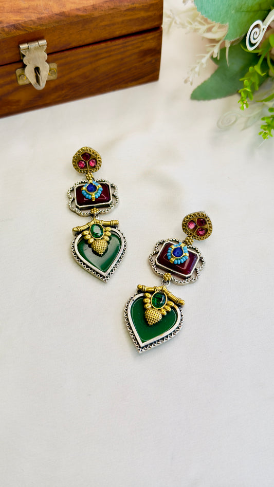 Silver Replica Danglers