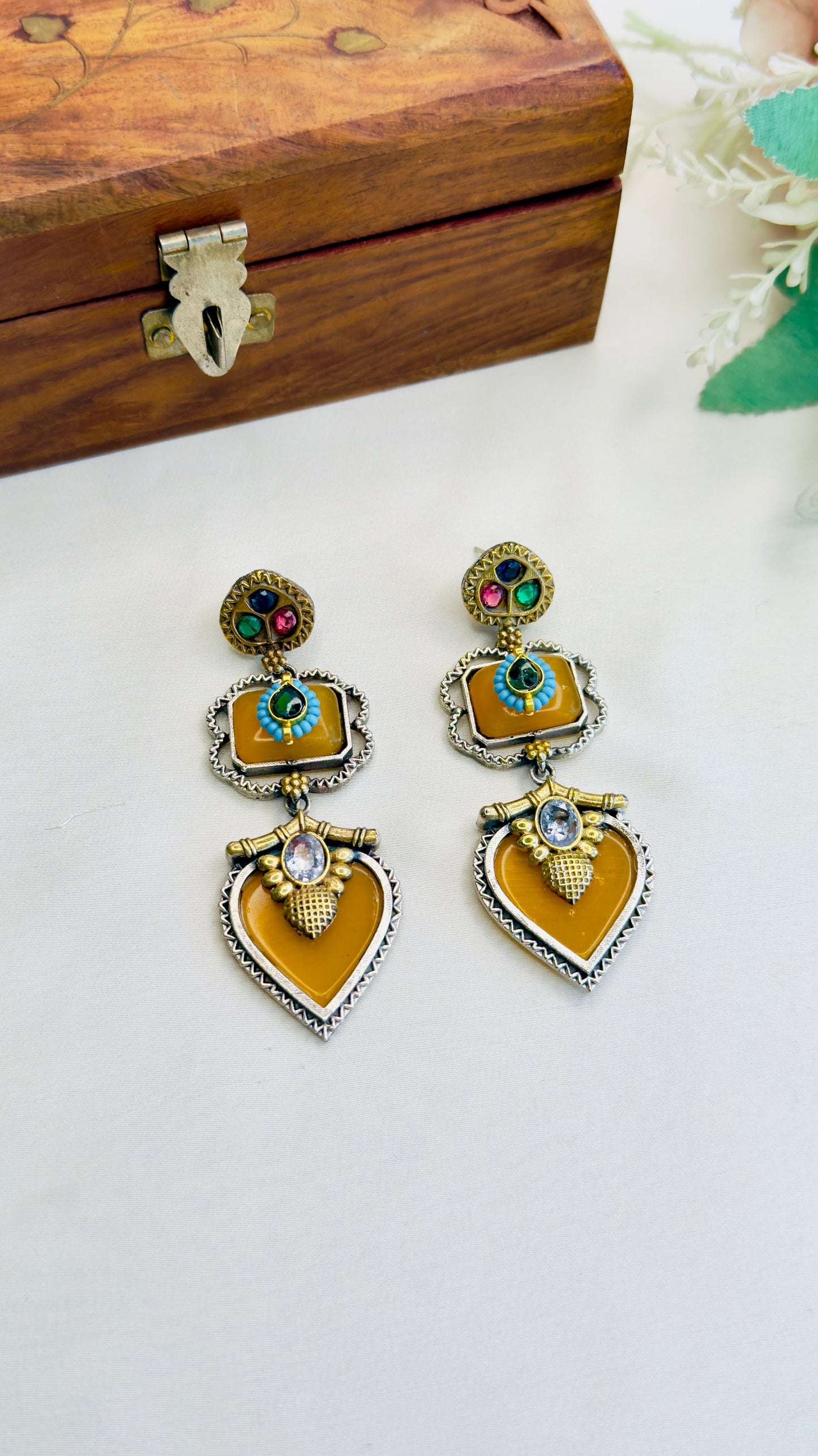 Silver Replica Danglers