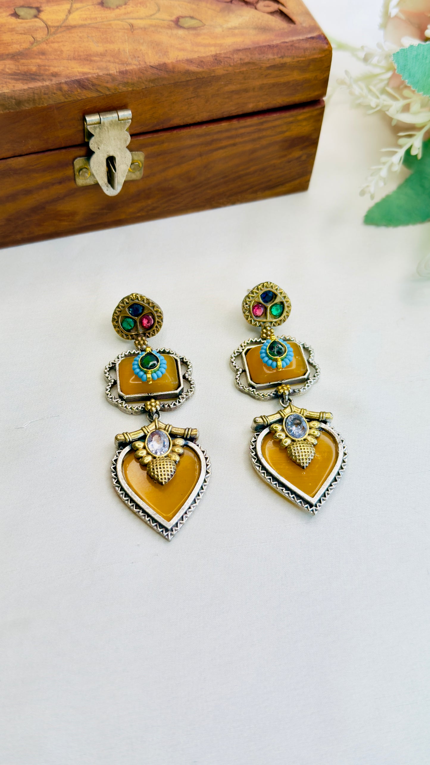 Silver Replica Danglers