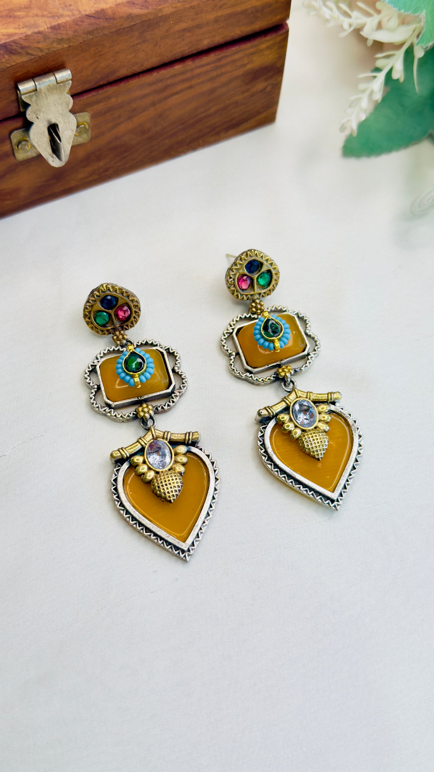 Silver Replica Danglers