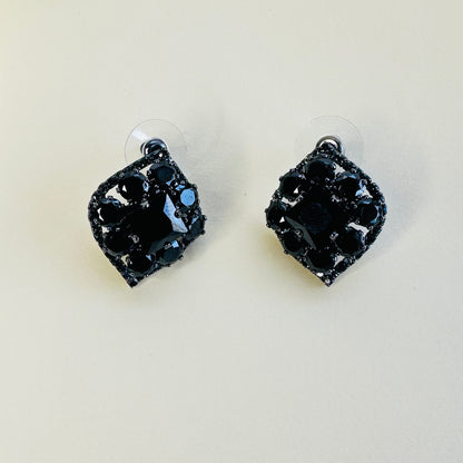 Stone Stud Earrings