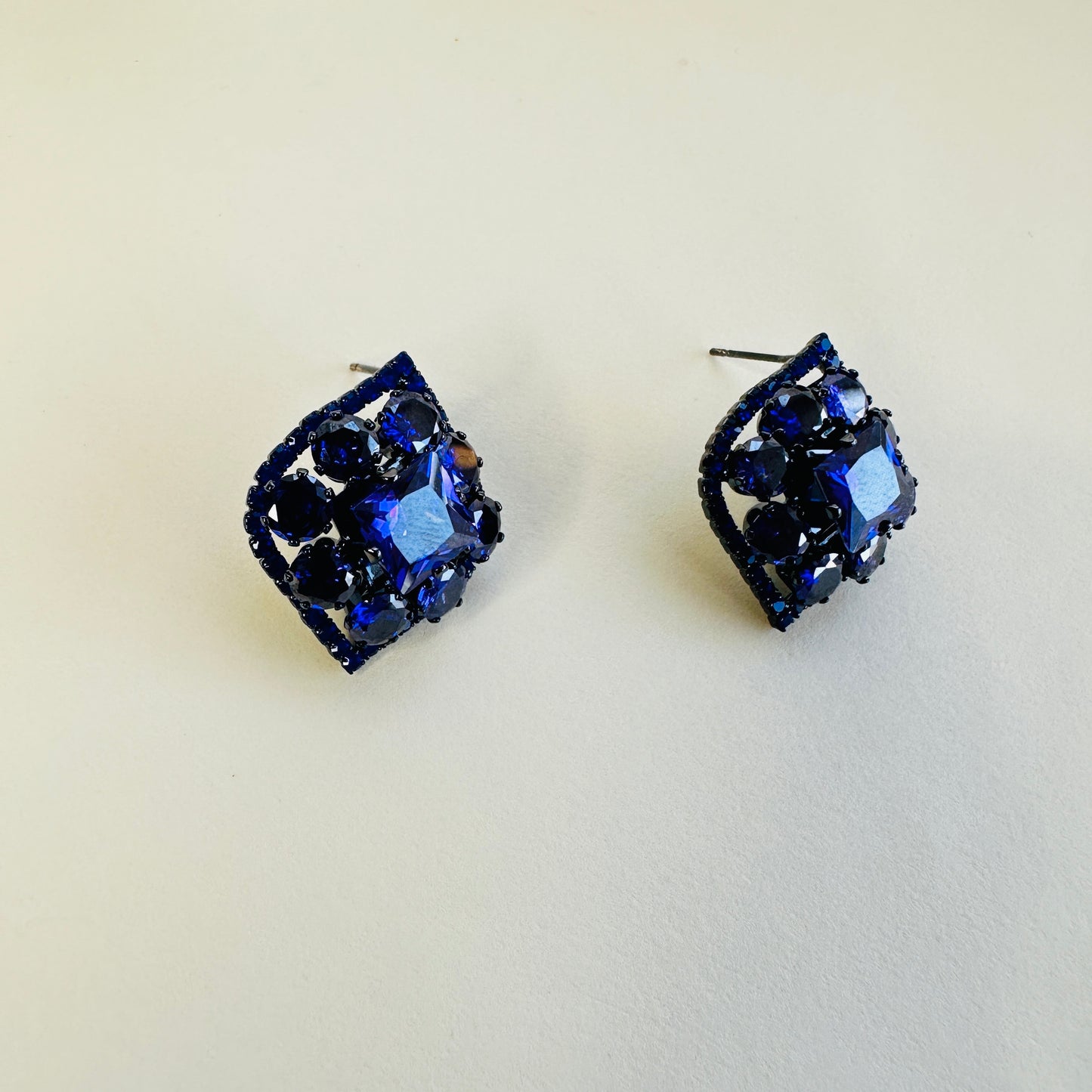 Stone Stud Earrings