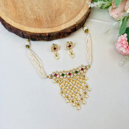 Pachi Kundan Choker Set
