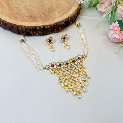 Pachi Kundan Choker Set