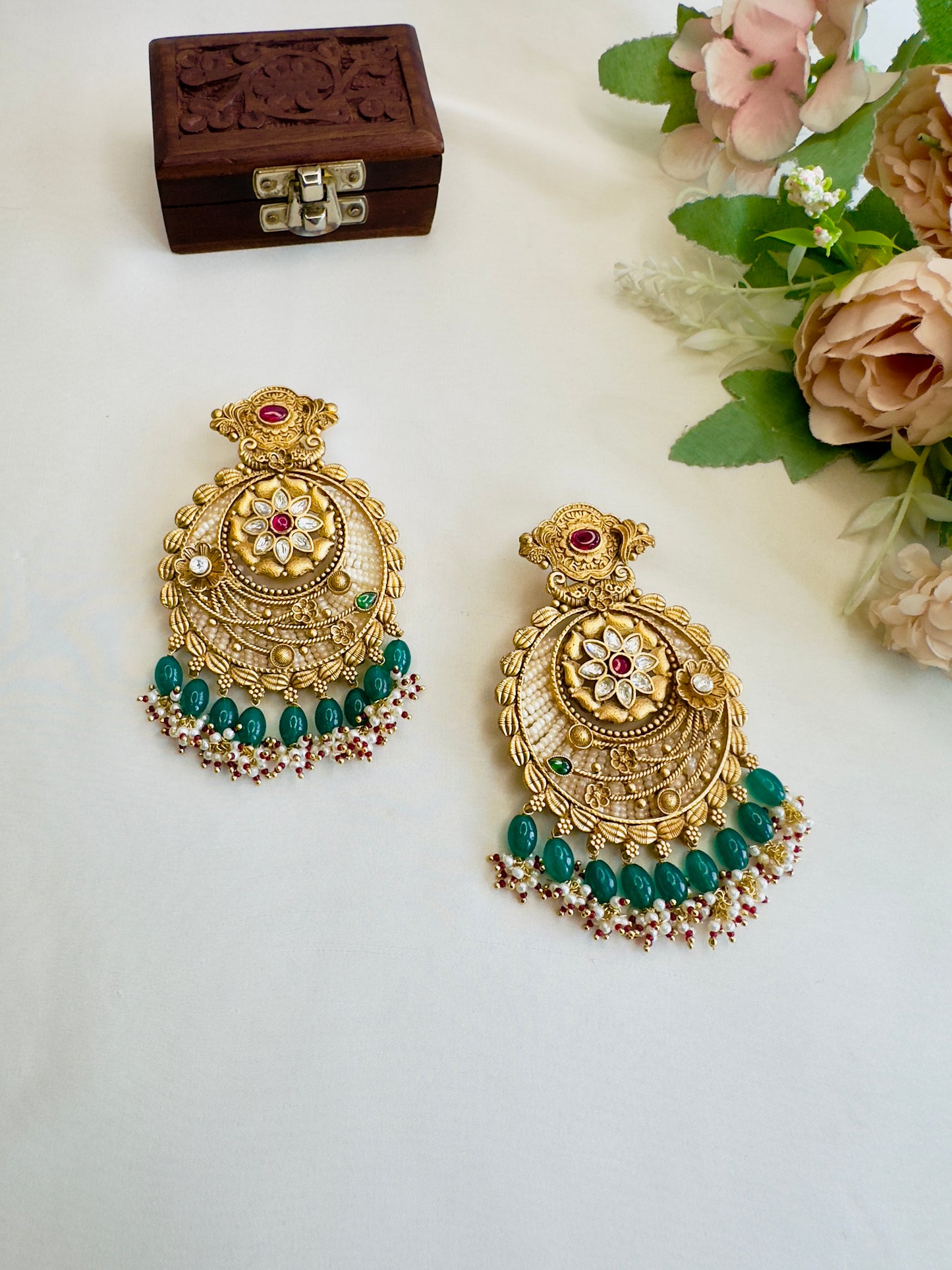 Big Size Rajwadi Danglers