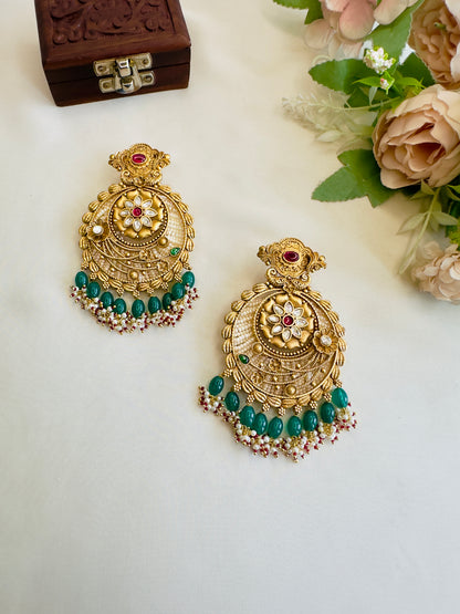 Big Size Rajwadi Danglers