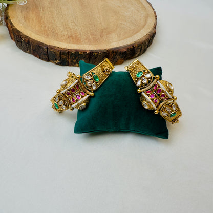 Multicolor Brass Bangles