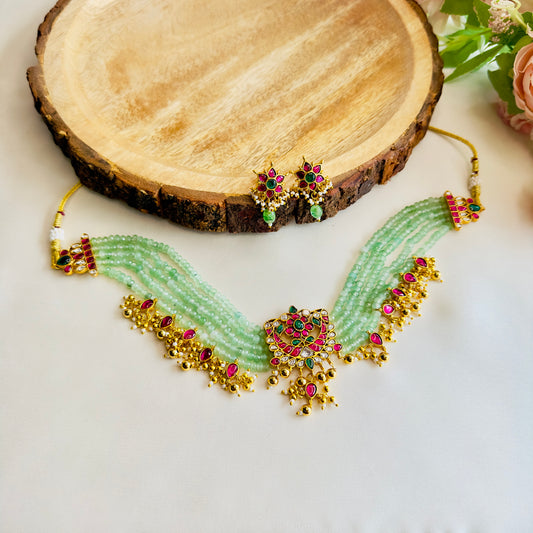 Jadau Kundan Choker Set