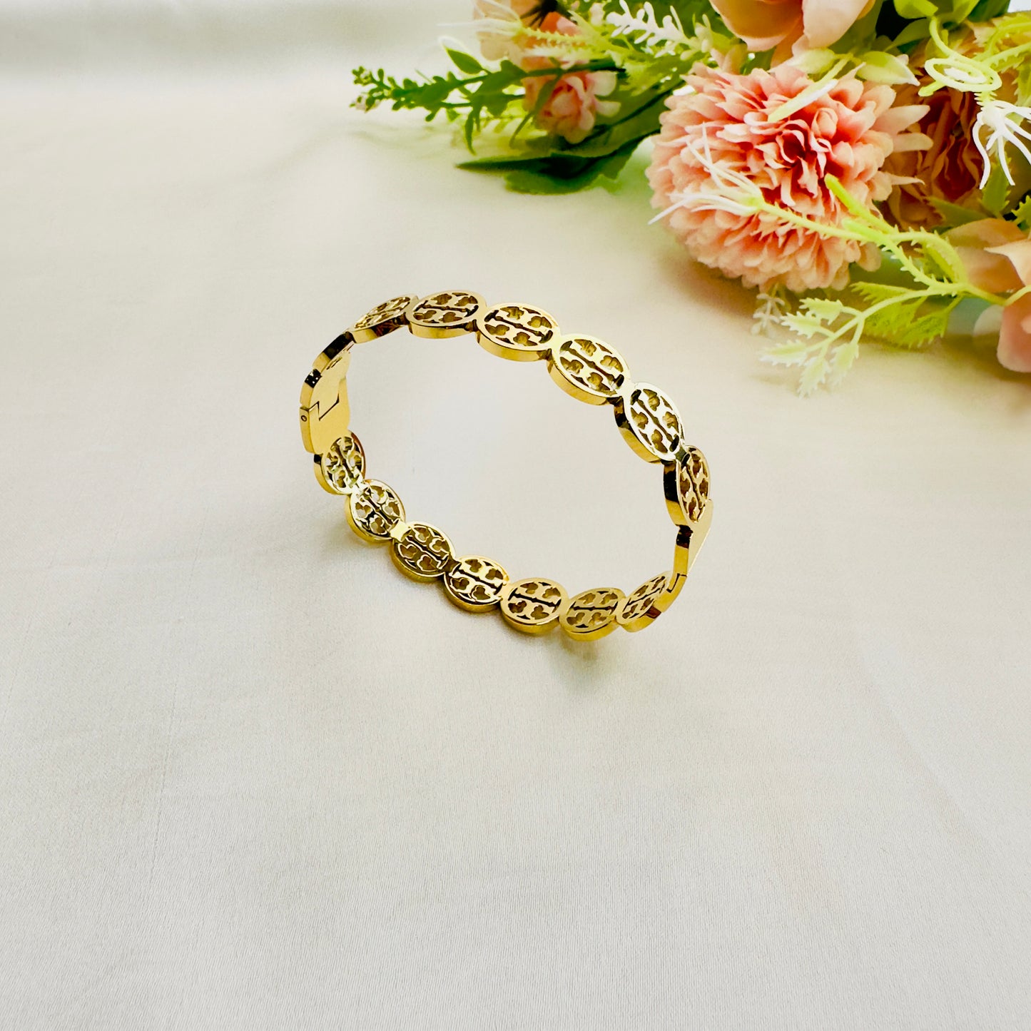Tarnish Free Brand Inspired Bracelet