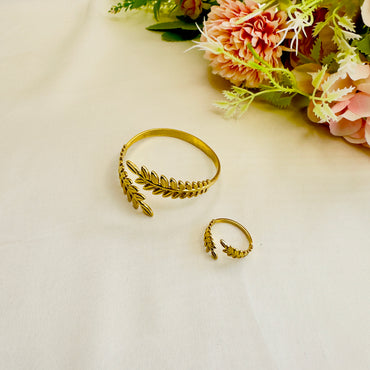 Tarnish Free Bracelet Ring Combo