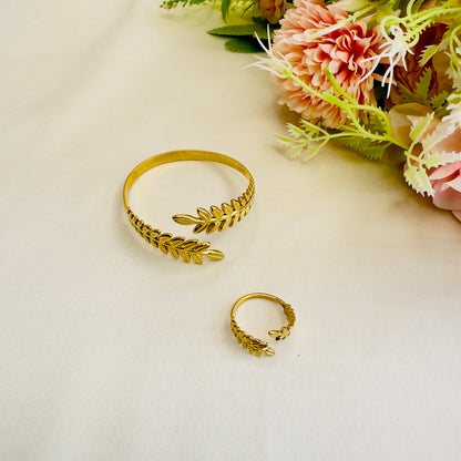 Tarnish Free Bracelet Ring Combo