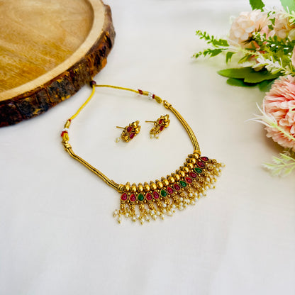 Multicolor Necklace Set