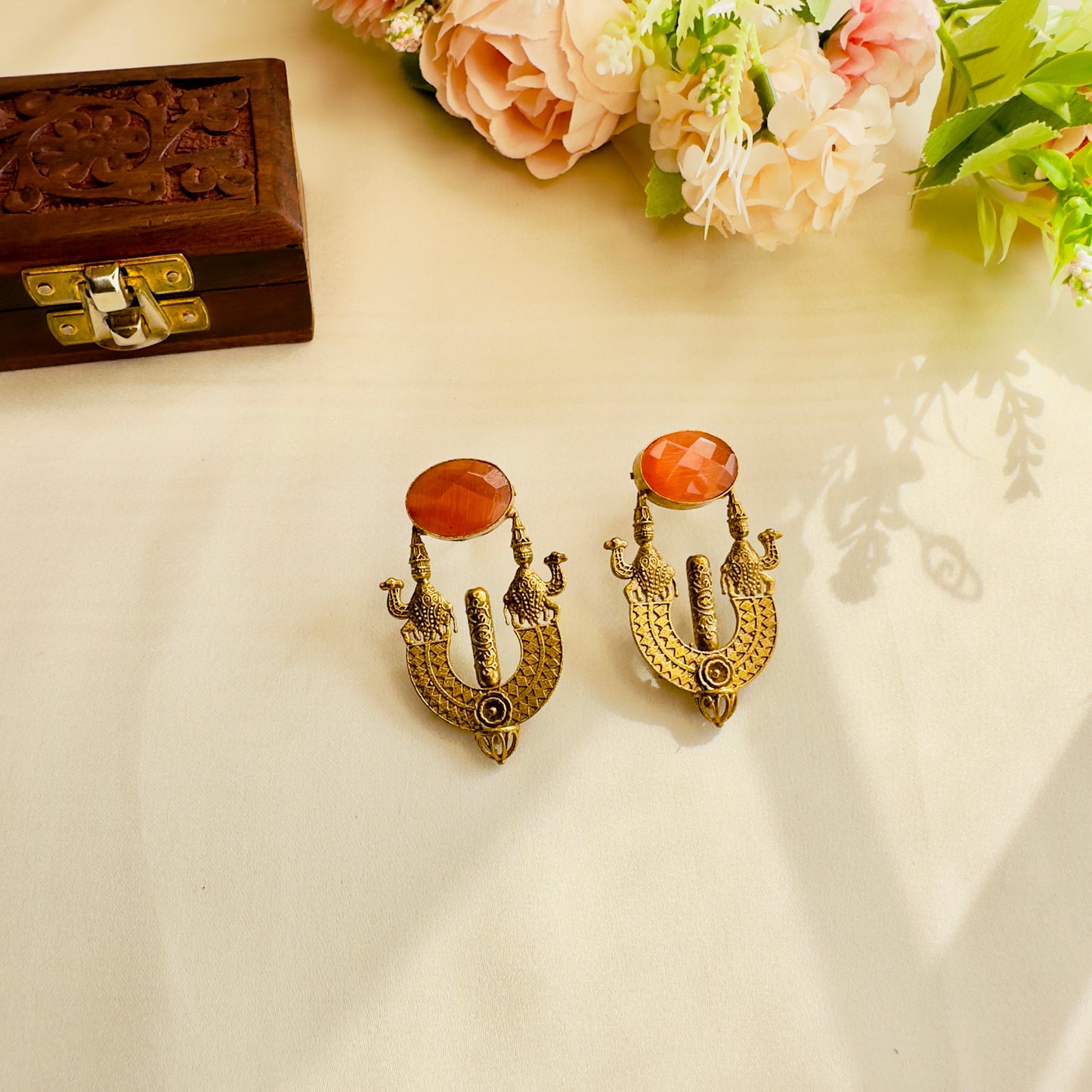 Apala Polish Stud Earrings