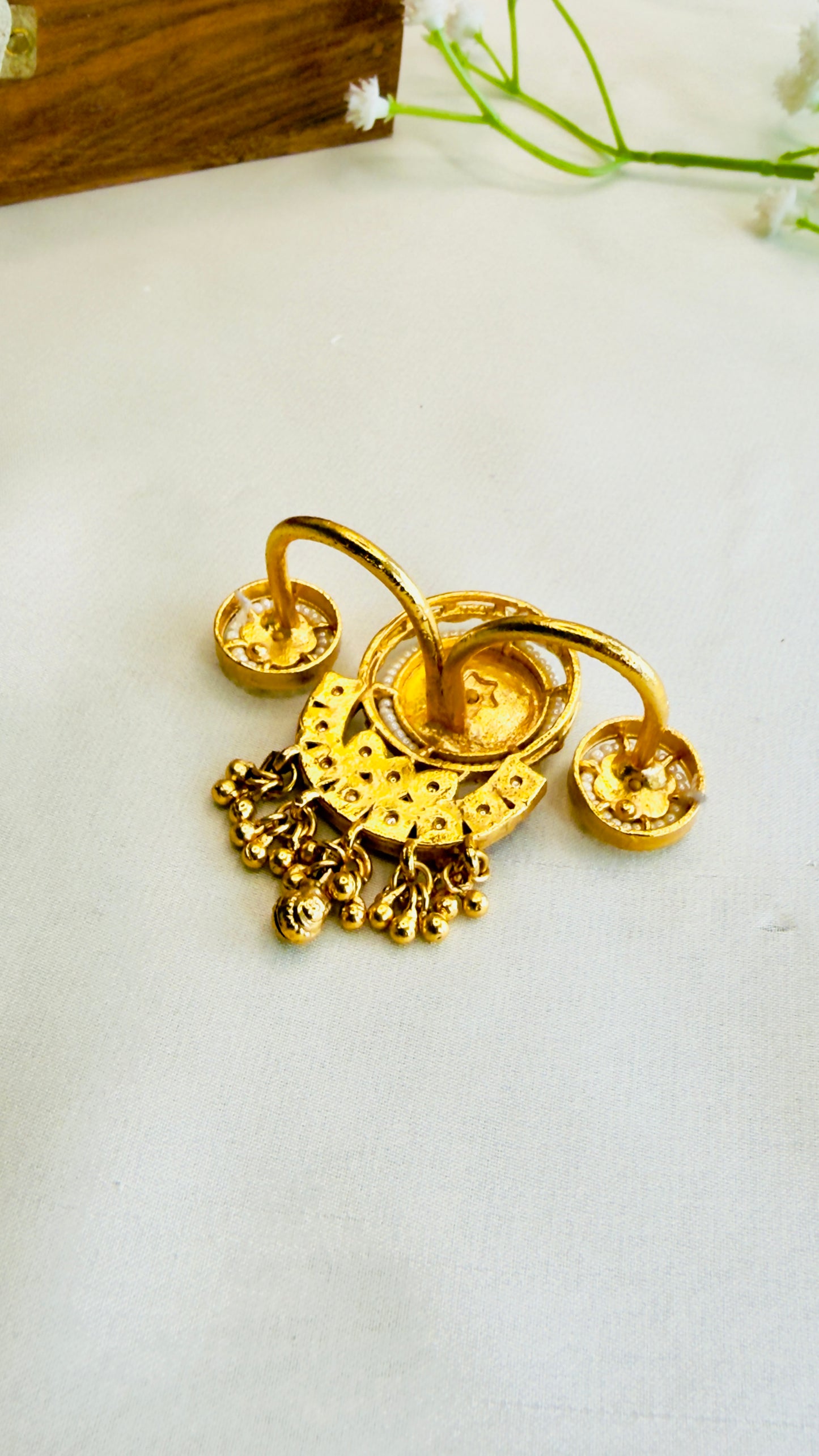 Double Finger Multicolor Ring